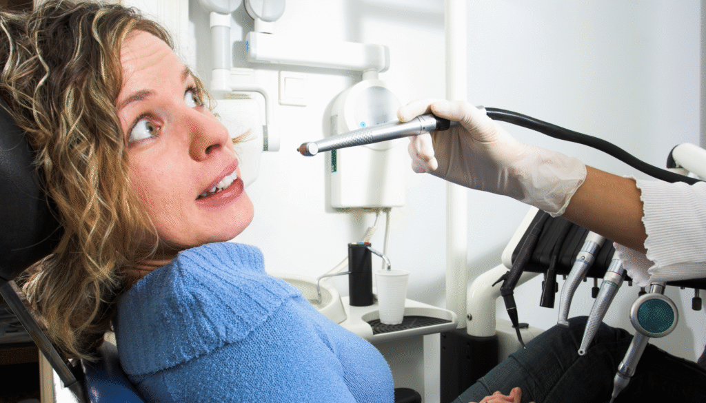 Acabou o medo de dentista.